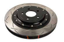 Load image into Gallery viewer, DBA 24-26 Ford Mustang (390mm Front Rotor) Rear 5000 Series Slotted Rotor (w/Black Hat) - DBA53849BLKS