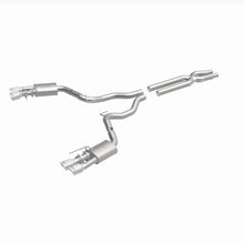 Load image into Gallery viewer, MagnaFlow SYS Cat-Back 2018 Ford Mustang GT 5.0L Competition Dual Exit Polished 4in Tips - 19368