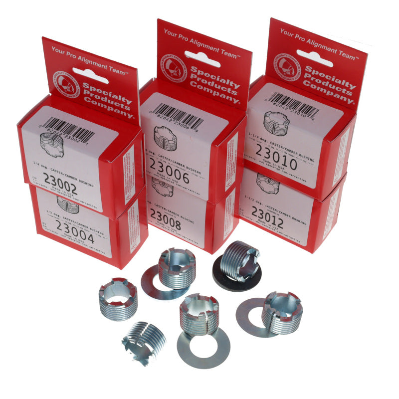SPC Performance Camber/Caster Sleeve Assortment (6) - 23000