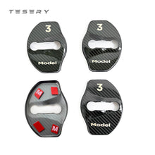 Load image into Gallery viewer, Door Lock Buckle Cover [4 pcs] for Tesla Model 3 &amp; Model Y