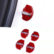 Load image into Gallery viewer, Real Dry Carbon Fiber Door Lock Cover for Tesla Model 3 &amp; Model Y