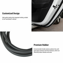 Load image into Gallery viewer, Door Rubber Sealing Strip Noise Reduction Kit for Tesla Model 3 Highland