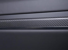 Load image into Gallery viewer, Door Trim Dry Carbon Fiber Overlay for Model S/X