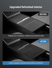 Load image into Gallery viewer, Dry Carbon Fiber Center Console Cover For Model Y Juniper / Model 3 Highland / Model YL