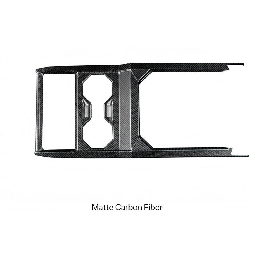 Dry Carbon Fiber Center Console Cup Holder for Cybertruck