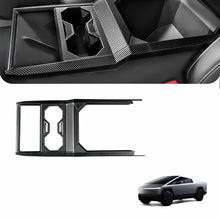 Load image into Gallery viewer, Dry Carbon Fiber Center Console Cup Holder for Cybertruck