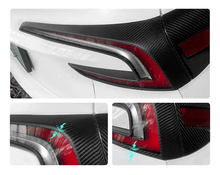 Load image into Gallery viewer, Dry Carbon Fiber Tail Light Cover for Model 3 Highland (2 pcs)