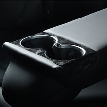 Load image into Gallery viewer, Dry Carbon Fibre Beverage Holder for Tesla Model 3 Highland / Model Y Juniper