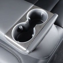 Load image into Gallery viewer, Dry Carbon Fibre Beverage Holder for Tesla Model 3 Highland / Model Y Juniper