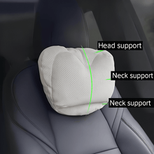 Load image into Gallery viewer, Dual-Layer Pressure Relief Headrest for Tesla