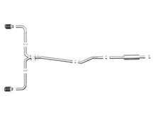 Load image into Gallery viewer, aFe Takeda 2-1/2in 304 SS Cat-Back Exhaust w/ Carbon Fiber Tips 14-18 Mazda 3 L4 2.0L/2.5L - 49-37015-C
