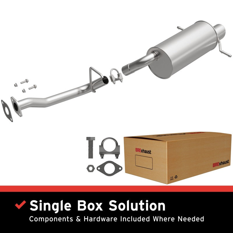 BRE Exhaust 02-08 9-2X Forester Impreza 2.0L 2.5L Muffler Kit - 108-0084