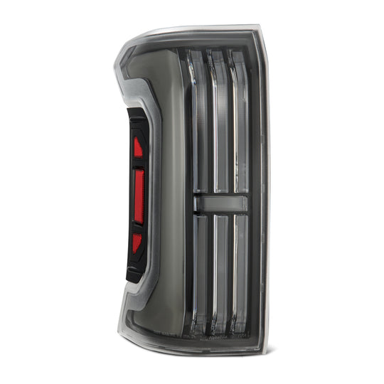 AlphaRex 24-25 Toyota Tacoma NOVA-Series LED Prismatic Tail Lights - Black - 679020