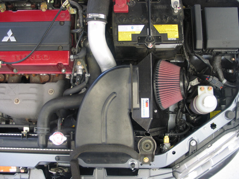 K&N 03-04 Evo 8 ONLY Polished Typhoon Short Ram Intake - 69-6543TP