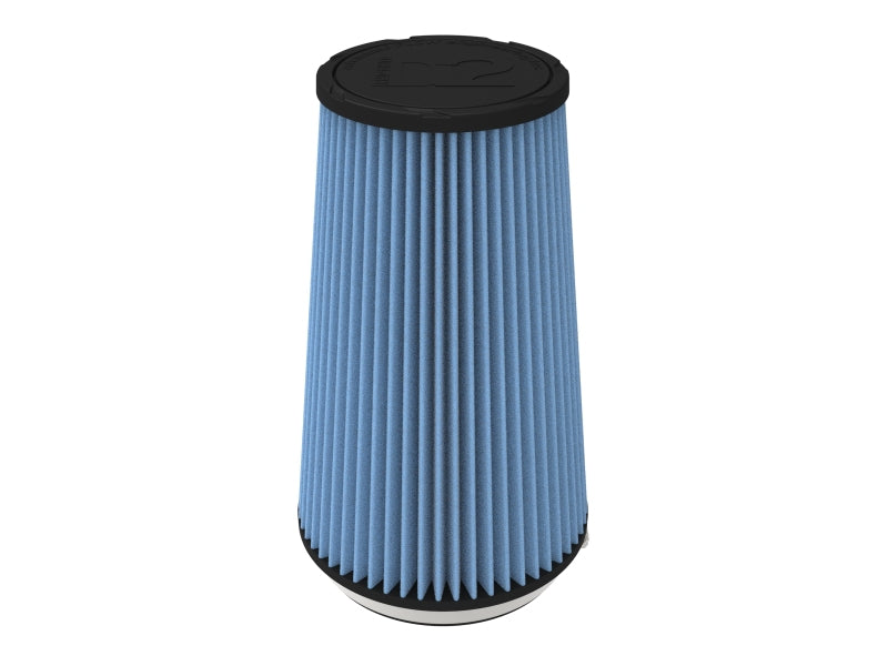 aFe POWER Universal Clamp-On Air Filter w/ D2 Dura-Dry Media - 6in F x 7.5in B x 5.5in T x 12in H - 21-60512V