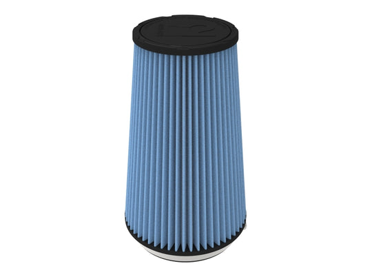 aFe POWER Universal Clamp-On Air Filter w/ D2 Dura-Dry Media - 6in F x 7.5in B x 5.5in T x 12in H - 21-60512V
