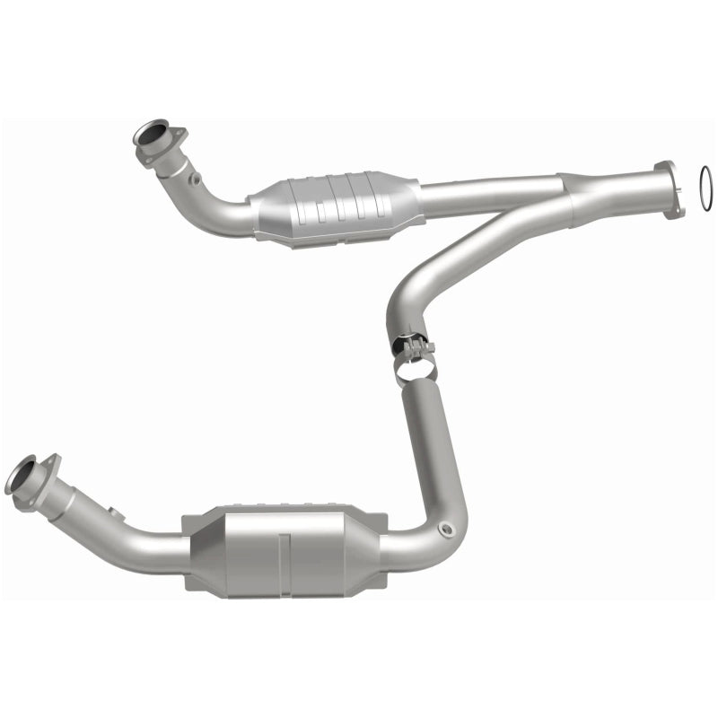 MagnaFlow DF Cat Conv 07-09 Chevrolet/GMC Silverado/Sierra 2500 HD 6.0L Y-Pipe Assy excludes Classic - 49644