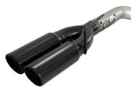 aFe Vulcan Series 4-3in 304SS Exhaust Cat-Back w/ Blk Tips 2019 GM Silverado/Sierra 1500 V8-6.2L - 49-34102-B