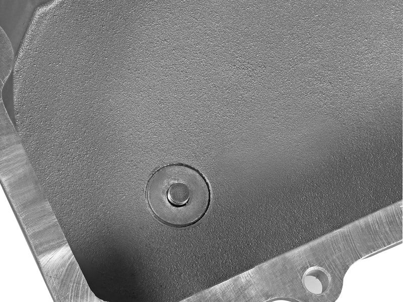 AFE Engine Oil Pan Black Machined; 14-16 Dodge RAM 1500 EcoDiesel 3.0L V6 (td) - 46-70282