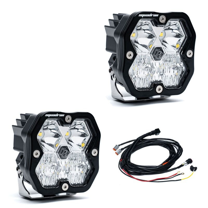 Baja Designs Squadron 2.0 Sport LED Driving/Combo (Pair) - 5578032