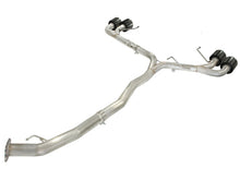 Load image into Gallery viewer, aFe Takeda 3in SS Exhaust Cat-Back 09-14 Nissan GTR V6 3.8L Carbon Fiber Tips - 49-36108-C