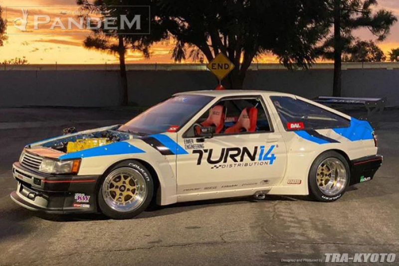 GReddy Pandem AE86 1984-1987 Toyota Corolla Levin Front Fenders - **Special Order No Cancellations** - 66910863