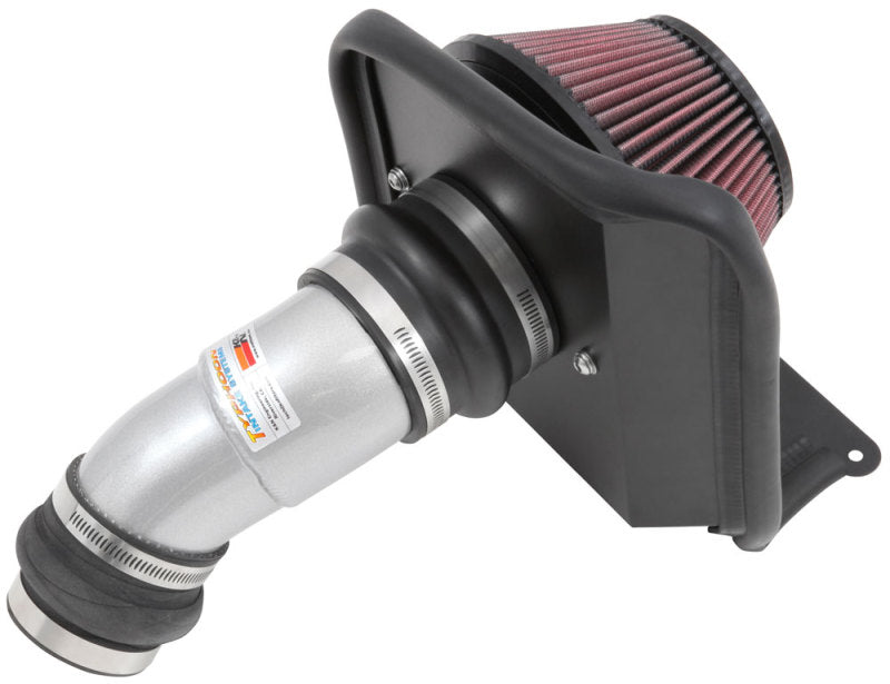 K&N 14-16 Kia Soul L4 2.0L Typhoon Cold Air Intake Aluminum Silver - 69-5313TS