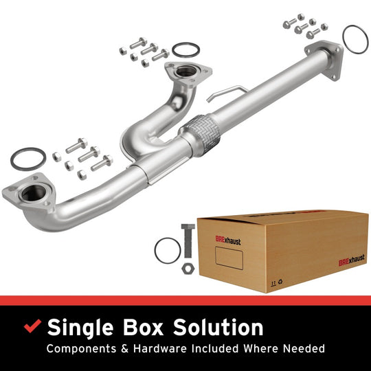 BRE Exhaust 04-06 MDX 3.5L Front Pipe Kit - 107-0094