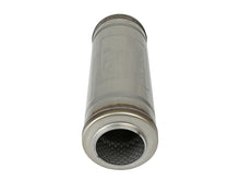 Load image into Gallery viewer, aFe MACH Force-Xp Muffler 3 IN ID Center/Center x 5 IN Dia. x 14 IN L - Round Body - 49M30049