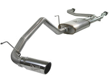 Load image into Gallery viewer, aFe MACHForce XP Exhaust Cat-Back 2.5/3in SS-409 w/ Polished Tip 04-12 Nissan Titan V8 5.6L - 49-46102-P