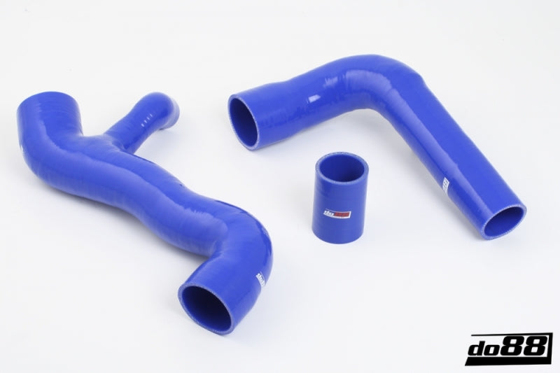 do88 09-11 Ford Focus RS 2.5L (MKII) Pressure Hoses w/Symposer - Blue - DO88-KIT137-MS-B