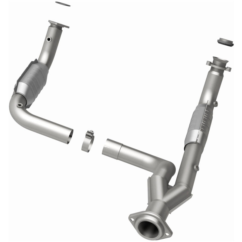 MagnaFlow Direct Fit Catalytic Converter 07-09 Hummer Truck H2 Y-Pipe Assy - 49679