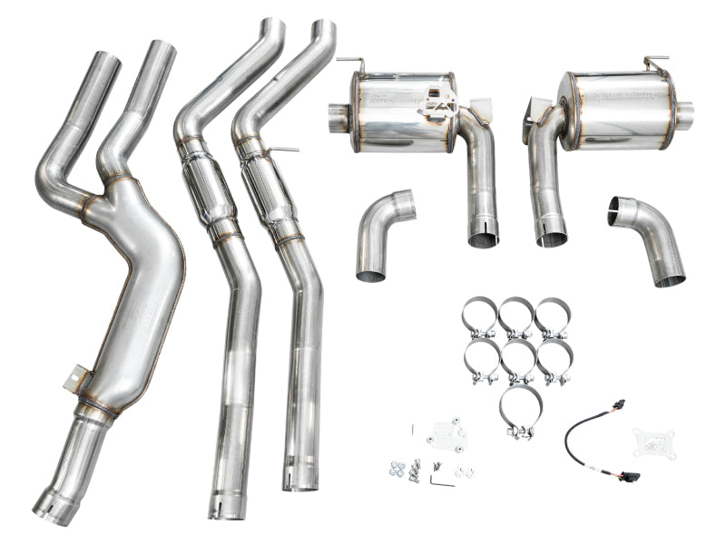 AWE Tuning 22-26 BMW M240i (G42) Touring Edition Exhaust - OE Tips - 3015-31240