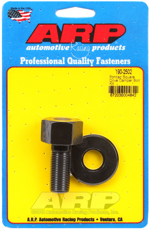 ARP Pontiac square drive balancer bolt kit - 190-2502