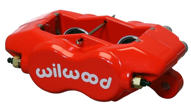 Wilwood Caliper-Forged Dynalite-Red 1.75in Pistons .81in Disc - 120-13844-RD