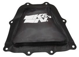 K&N Drycharger Wrap Black 7.313in L 7.25in W 1.313in H - YA-4514DK