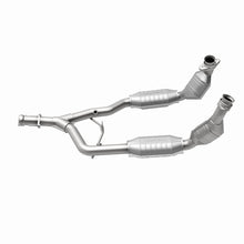 Load image into Gallery viewer, MagnaFlow Direct Fit Catalytic Converter 96-98 Ford Mustang 3.8L - 93344