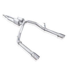 Load image into Gallery viewer, Stainless Works Chevy Silverado/GMC Sierra 2007-16 5.3L/6.2L Exhaust Y-Pipe Under Bumper Exit - CT14CBUBY