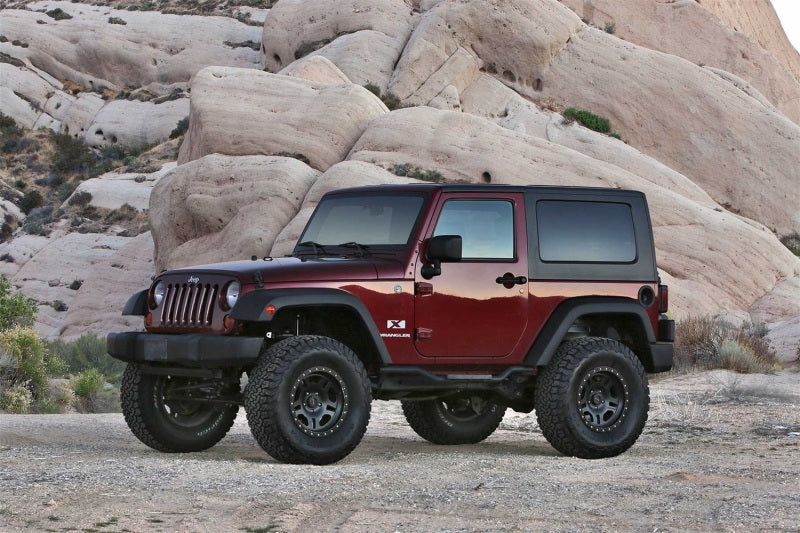 Fabtech 07-18 Jeep JK 4WD 2-Door 3in Sport System w/Perf. Shocks - FTS24095