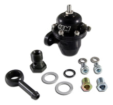 Load image into Gallery viewer, AEM 86-93 Acura / 95-98 TL / 88-91 Civic/CRX / 92-01 Prelude Black Adjustable Fuel Pressure Regulato - 25-303BK