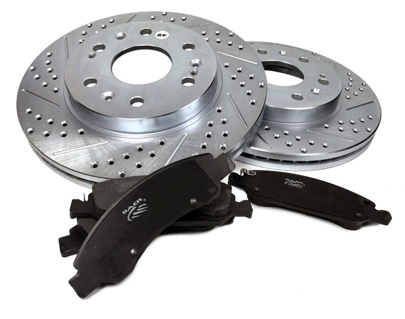 Baer Brakes 07-16 Ford Expedition Claw Rotor & Pad Combo Kit - Rear - 54152-1279
