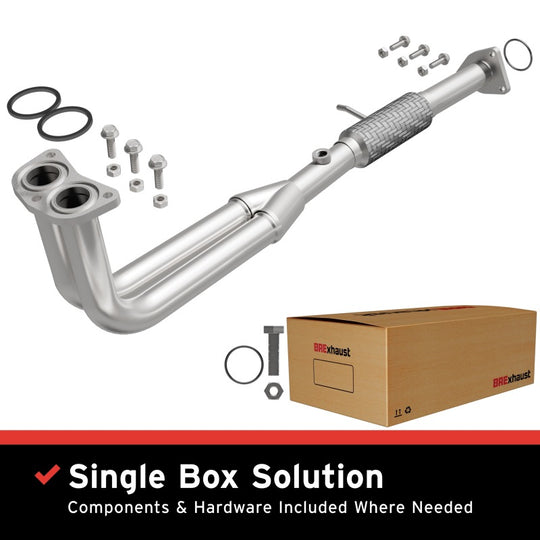 BRE Exhaust 92-93 Accord 2.2L Front Pipe Kit - 107-0142