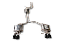 Load image into Gallery viewer, AWE Tuning Audi 8R SQ5 Touring Edition Exhaust - Quad Outlet Diamond Black Tips - 3015-43056