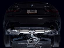 Load image into Gallery viewer, AWE 19-23 BMW 330i / 21-23 BMW 430i Base G2X Touring (Excl. Conv) Axle-Back Exhaust - Diamond Black - 3015-33429