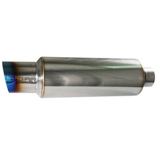 Load image into Gallery viewer, Injen 3.00 Universal Muffler w/Titanium burnt rolled Tip and stainless steel resonated inner wall - SES300TT