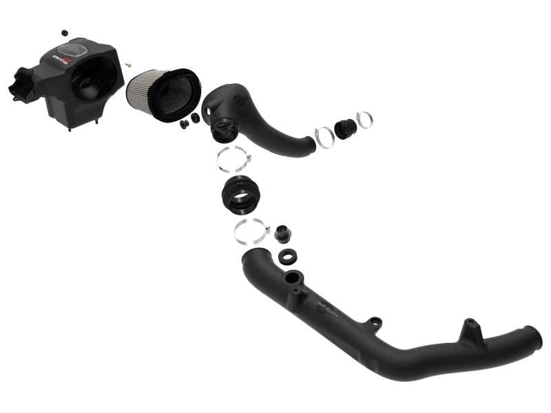 aFe Momentum GT Cold Air Intake System w/ Pro DRY S Filter Ford Bronco 2021 V6-2.7L (tt) - 50-70081D