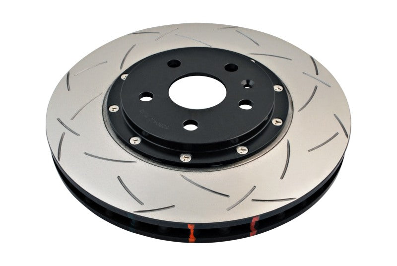 DBA 2010+ Camaro V8 SS Front Slotted 5000 Series 2 Piece Rotor Assembled w/ Black Hat - DBA52604BLKS