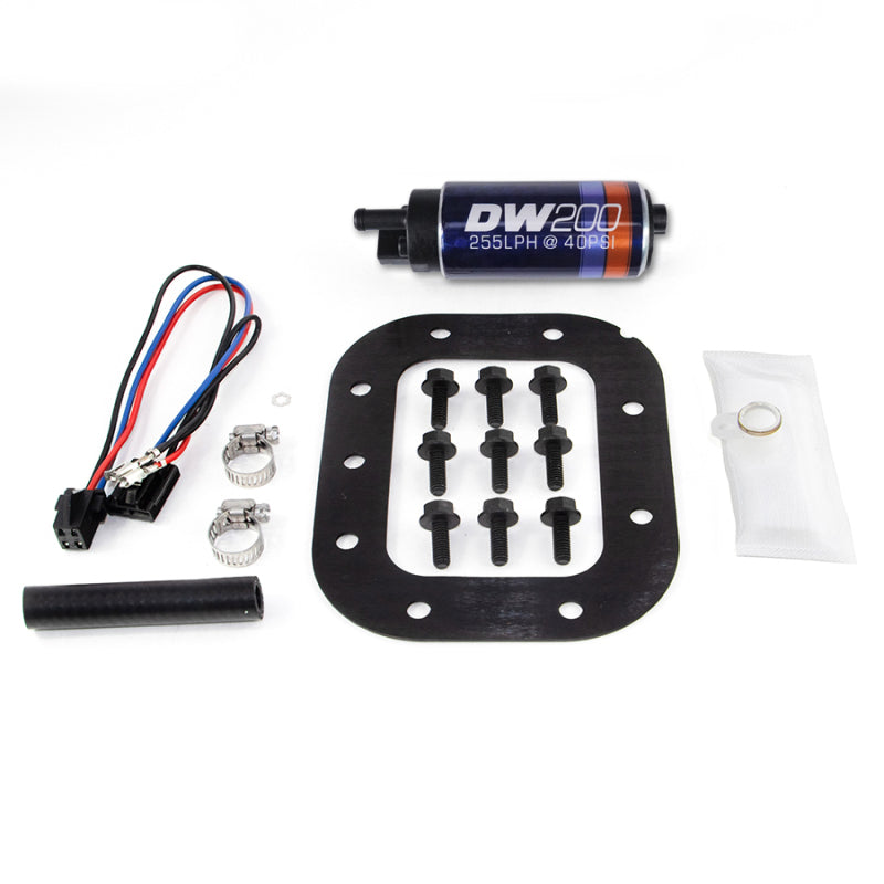 DeatschWerks 90-96 Chevy Corvette 5.7L (excl ZR-1) DW200 255 LPH In-Tank Fuel Pump w/ Install Kit - 9-201-1029