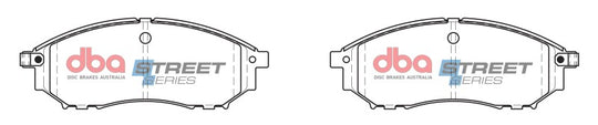 DBA 09-13 Infiniti G37 (Excl Sport Brake Pkg) Street Series Front Brake Pads - DB1696SS