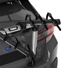 Load image into Gallery viewer, Thule OutWay Hanging-Style Trunk Bike Rack (Up to 3 Bikes) - Silver/Black - 995005